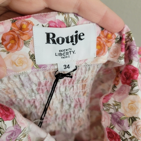 Rouje Marge Dress in Liberty Coven Rose size 34 NWT - Picture 8 of 11